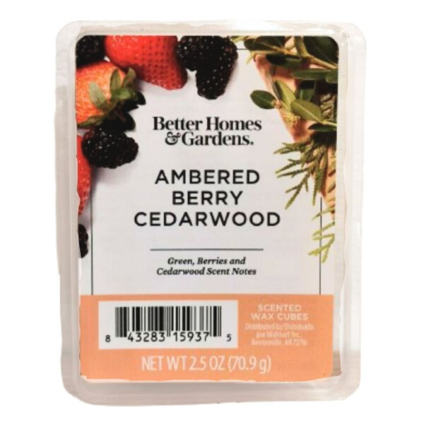 Better Homes & Gardens® Ambered Berry Cedarwood Wachsmelt 70,9g