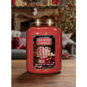 Country Candle™ Dreaming of Christmas 2-Docht-Kerze...