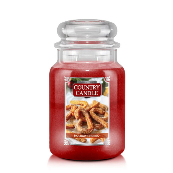 Country Candle™ Holiday Churro 2-Docht-Kerze 652g Limited Edition