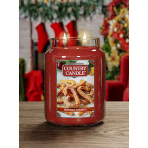 Country Candle™ Holiday Churro 2-Docht-Kerze 652g...