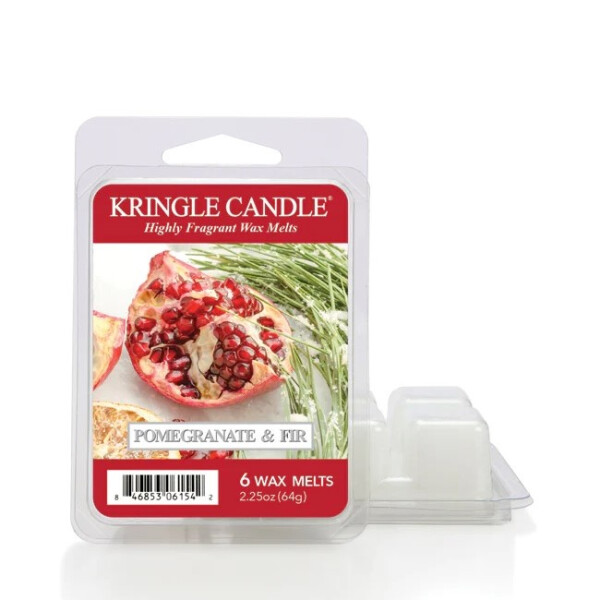 Kringle Candle® Pomegranate & Fir Wachsmelt 64g