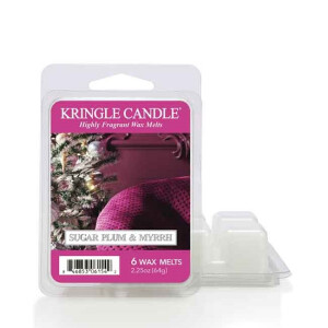 Kringle Candle® Sugar Plum & Myrrh Wachsmelt 64g