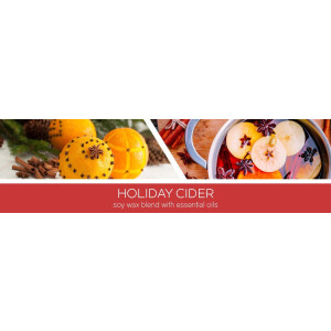 Goose Creek Candle® Holiday Cider 3-Docht-Kerze 411g