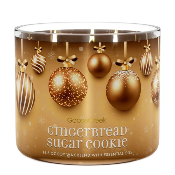 Goose Creek Candle® Gingerbread Sugar Cookie 3-Docht-Kerze 411g