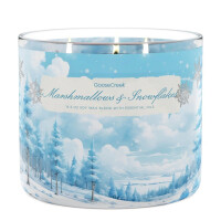 Marshmallows & Snowflakes 3-Docht-Kerze 411g