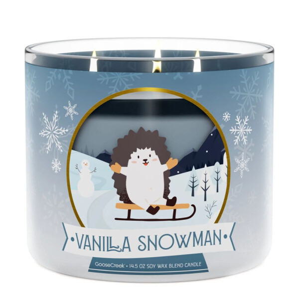 Goose Creek Candle® Vanilla Snowman 3-Docht-Kerze 411g