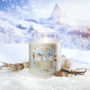 Yankee Candle® Vanilla Flurries Großes Glas 623g