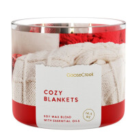 Goose Creek Candle® Cozy Blankets 3-Docht-Kerze 411g