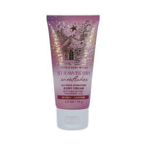 Strawberry Snowflakes Mini Body Cream 70g