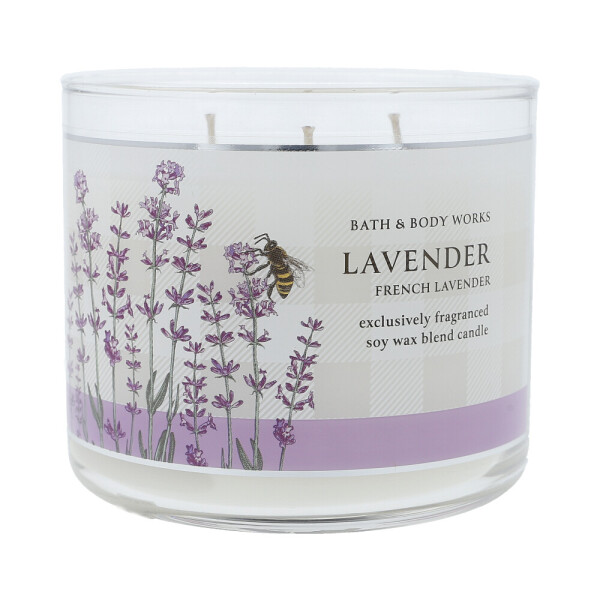 Bath & Body Works® French Lavender 3-Docht-Kerze 411g