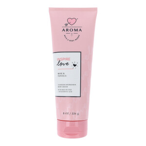 Rose Vanilla (Inspire Love) - Aromatherapy Body Cream 226g