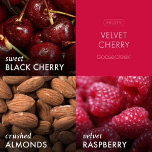 Velvet Cherry 3-Docht-Kerze 411g