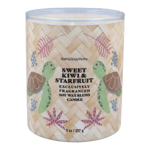 Sweet Kiwi & Starfruit 1-Docht-Kerze 227g