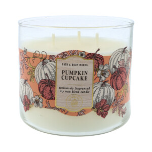 Pumpkin Cupcake 3-Docht-Kerze 411g