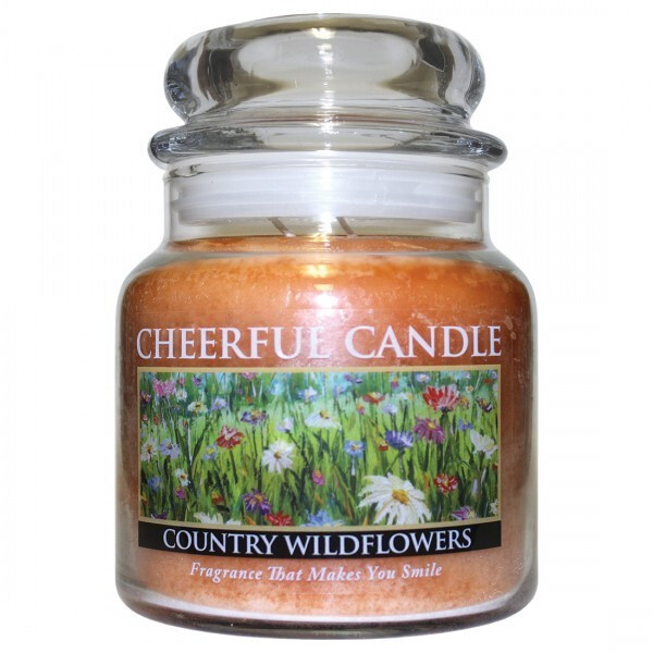 Country Wildflowers 2-Docht-Kerze 453g