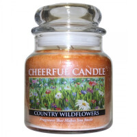 Country Wildflowers 2-Docht-Kerze 453g