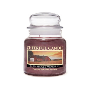 Cheerful Candle Farm House Memories 2-Docht-Kerze 453g