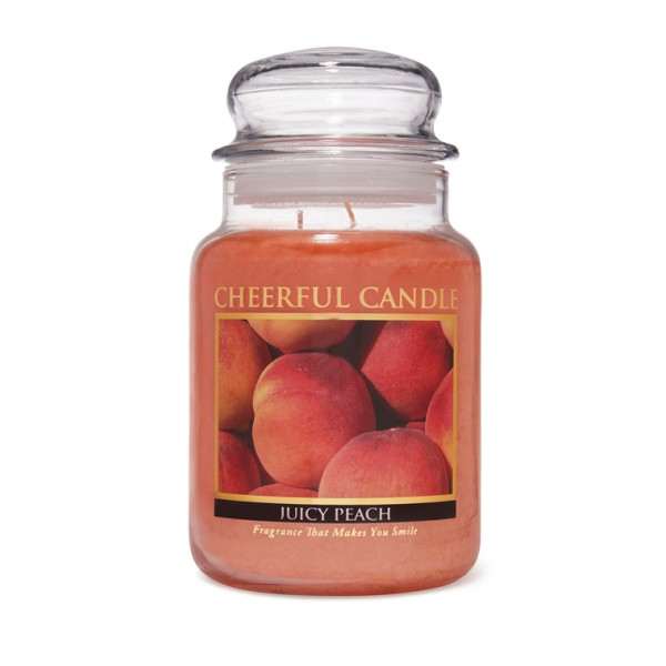 Cheerful Candle Juicy Peach 2-Docht-Kerze 680g