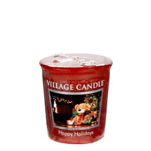 Village Candle® Happy Holidays Votivkerze 57g B-Ware