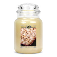 White Icing Cinnamon Roll 2-Docht-Kerze 680g