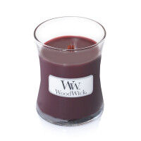 WoodWick® Black Cherry Kerzenglas Klein 85g mit Knisterdocht