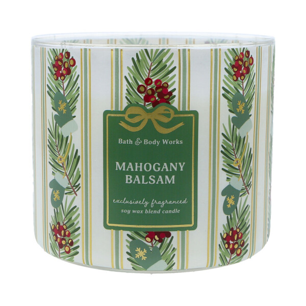 Mahogany Balsam 3-Docht-Kerze 411g