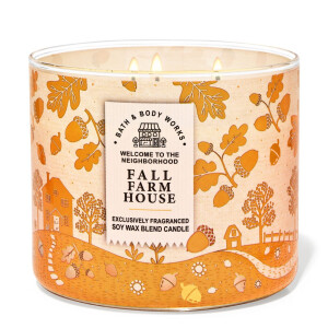 Bath & Body Works® Fall Farmhouse 3-Docht-Kerze 411g