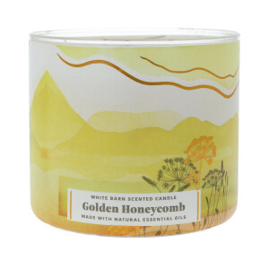 Golden Honeycomb 3-Docht-Kerze 411g