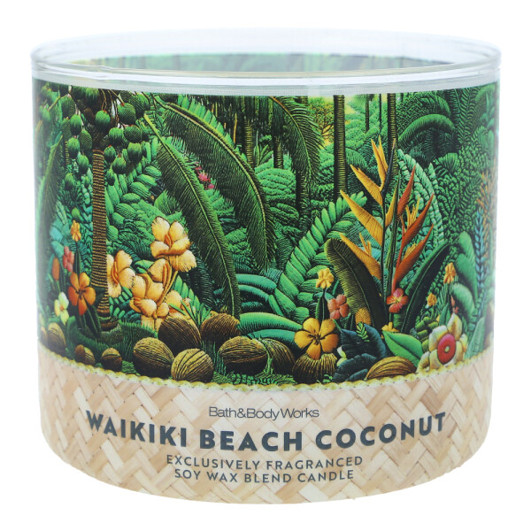 Waikiki Beach Coconut 3-Docht-Kerze 411g