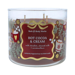 Hot Cocoa & Cream 3-Docht-Kerze 411g