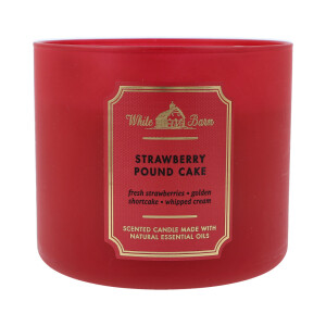 Strawberry Pound Cake 3-Docht-Kerze 411g