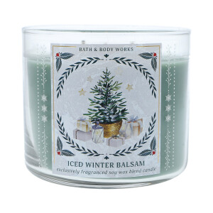 Iced Winter Balsam 3-Docht-Kerze 411g