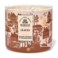 Bath & Body Works® Leaves 3-Docht-Kerze 411g